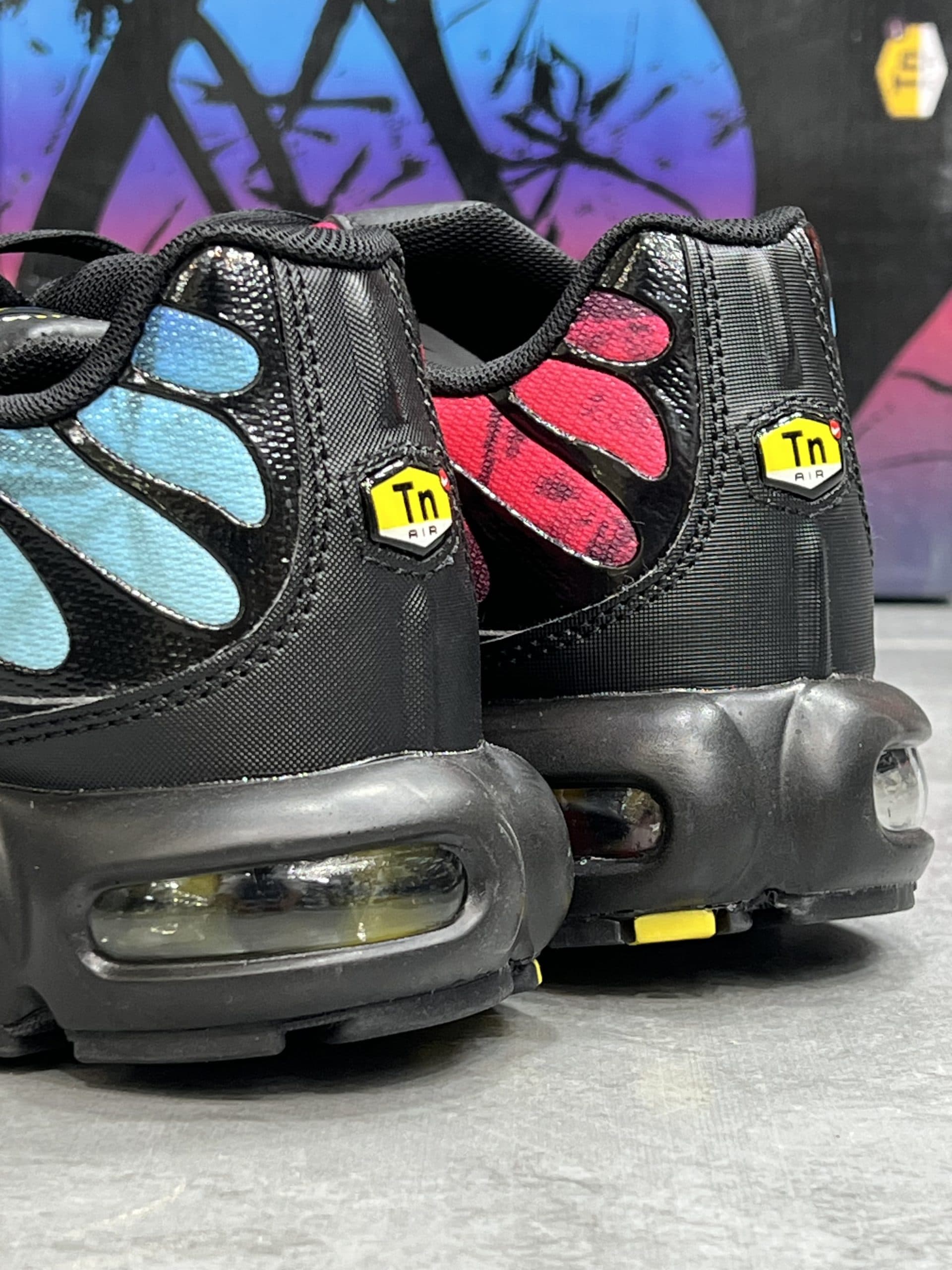 نایک ایرمکس تی ان بنفش آبی NIKE TN AIR MAX PLUS — تصویر ۳
