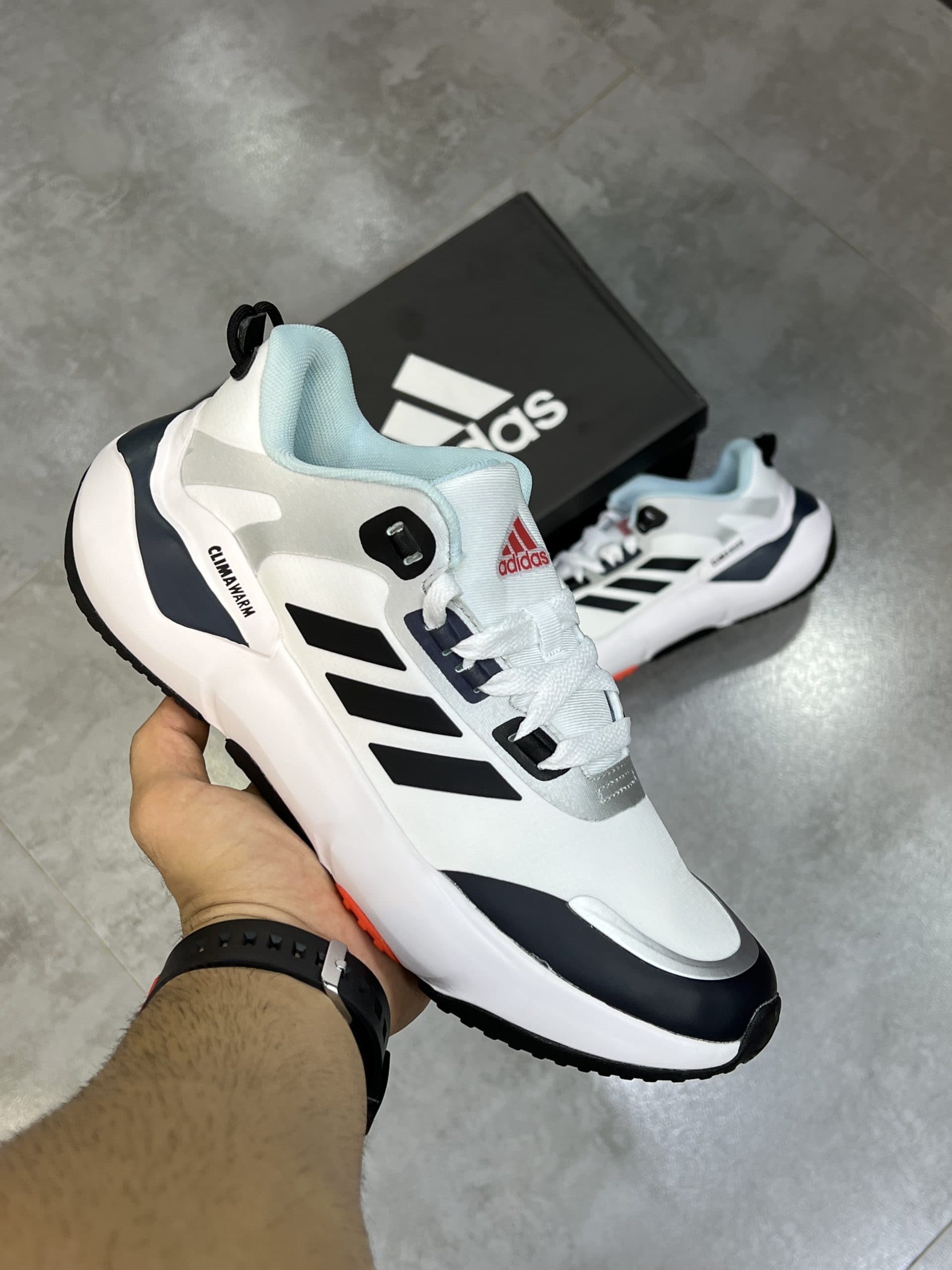 آدیداس کلیماوارم سفید مشکی ADIDAS CLIMAWARM — تصویر ۵