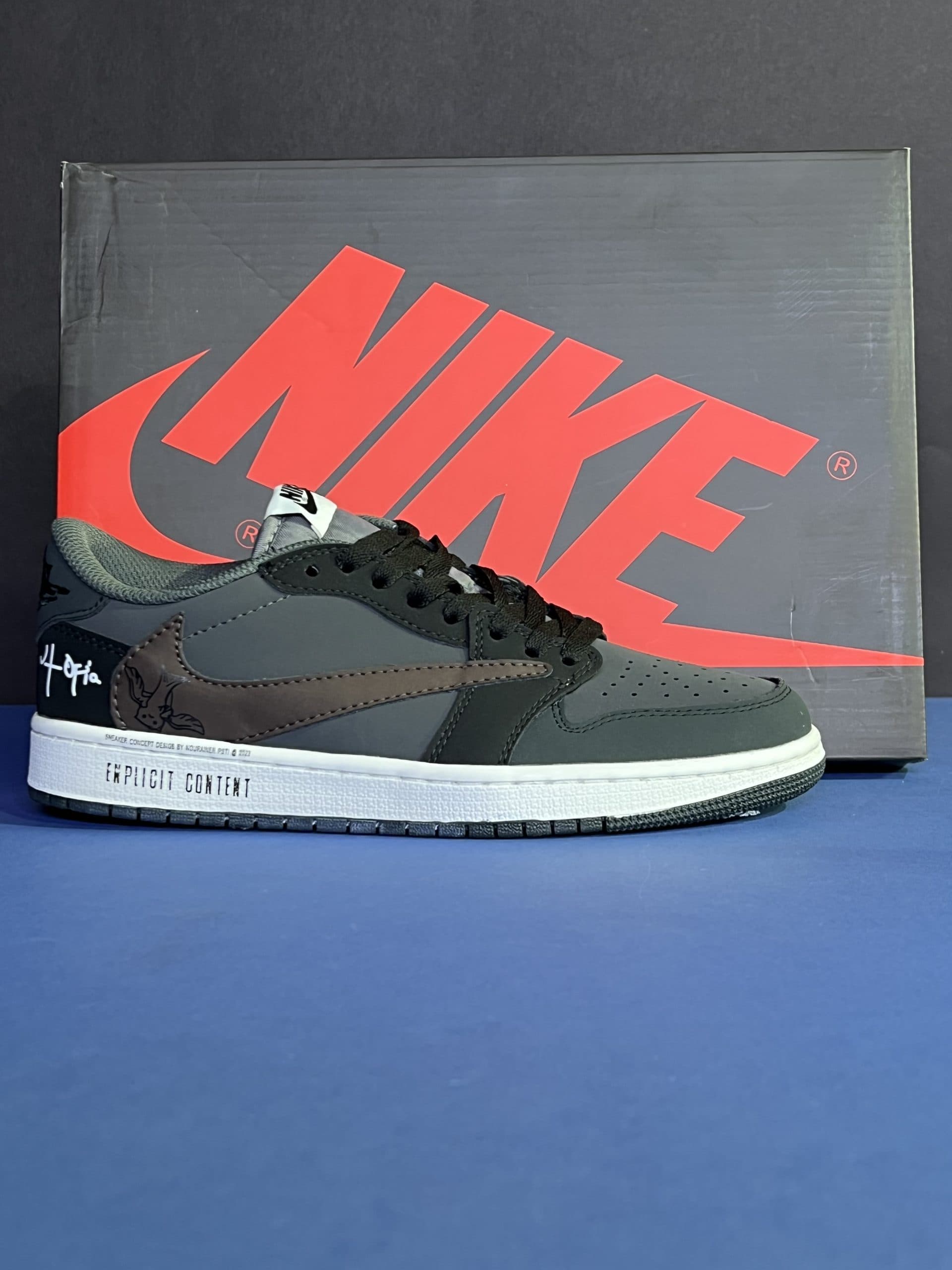 نایک ایر جردن وان لو ترویس اسکات یوتوپیا NIKE AIR JORDAN 1 LOW TRAVIS SCOTT UTOPIA