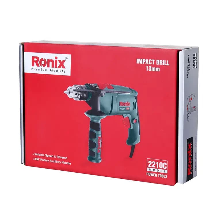 دریل چکشی 13 میلی‌متر- 810 وات-2210C-RONIX — تصویر ۴