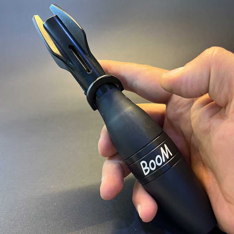 فندک اتمی طرح BOOM بسیار پرقدرت دارای قفل شعله اسپینر دار