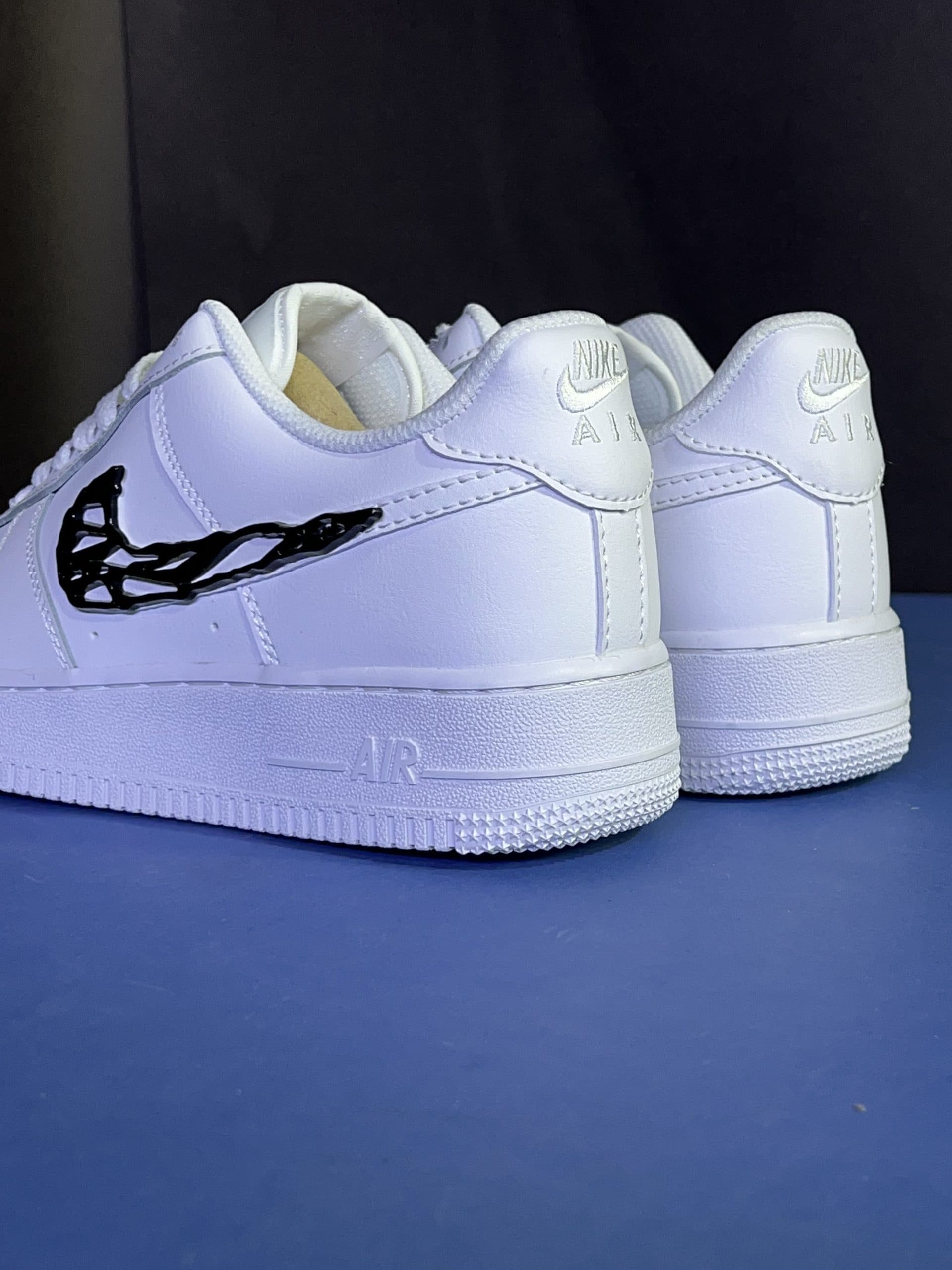 نایک ایرفورس وان مولتن متال (نایک مشکی) (NIKE AIRFORCE 1 MOLTEN METAL (BLACK METAL — تصویر ۳
