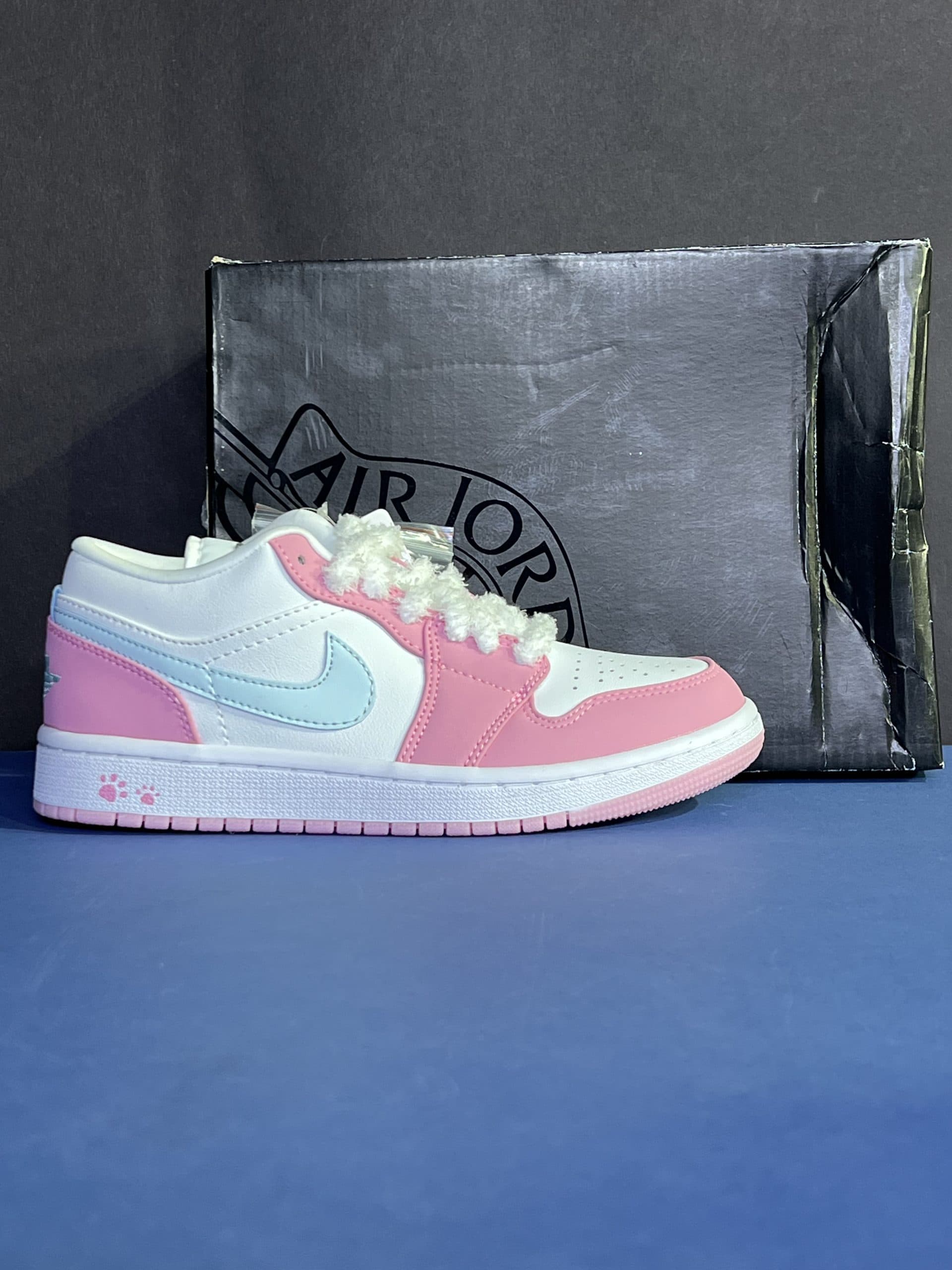 نایک ایر جردن وان لو پنجه صورتی NIKE AIR JORDAN 1 LOW PINK