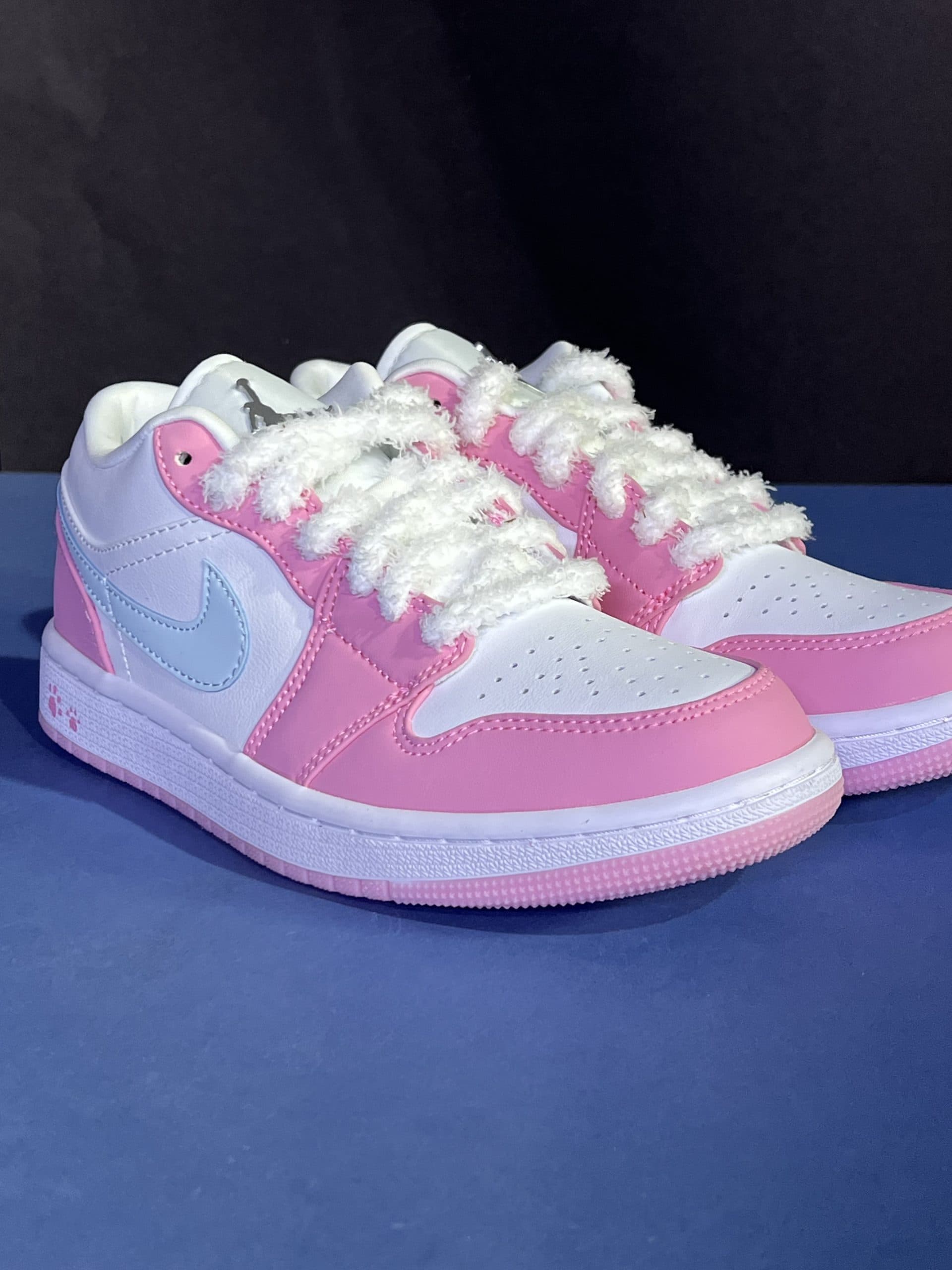 نایک ایر جردن وان لو پنجه صورتی NIKE AIR JORDAN 1 LOW PINK — تصویر ۲