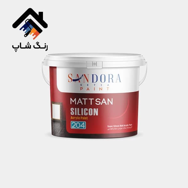 رنگ اکریلیک مات سان ساندورا کد 204