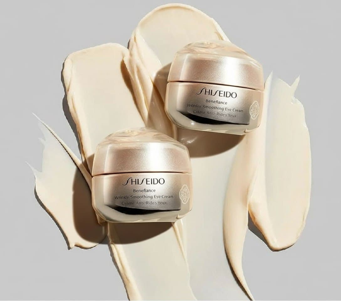 ست کرم دور چشم شیسیدو بنفیانس ٢ عددی (جوان کننده و ضد چروک)| Shiseido Benefiance Wrinkle Smoothing Eye Cream