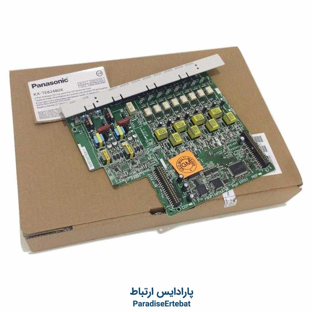 کارت سانترال پاناسونیک Panasonic KX-TE82480 – استوک کد 19394 — تصویر ۳