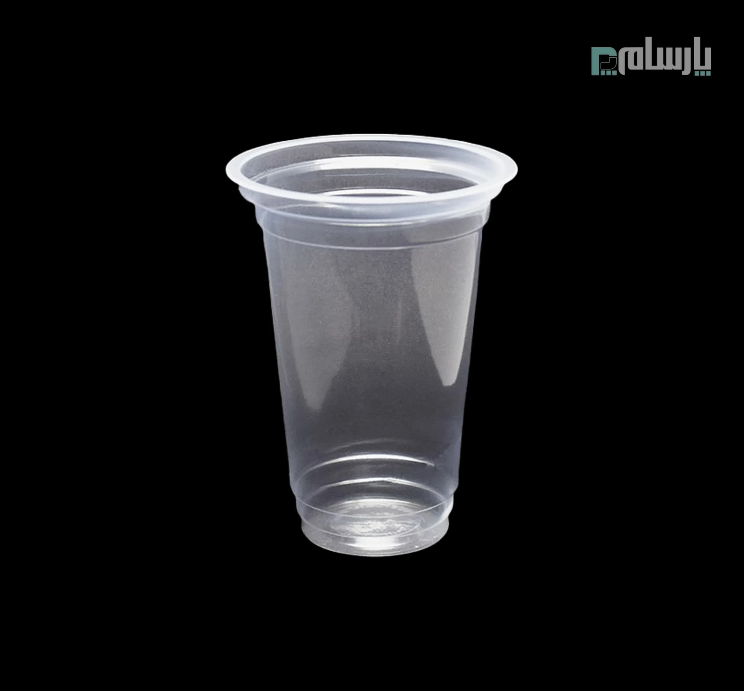 لیوان مک دونالد یکبار مصرف 400 سی سی PP شفاف