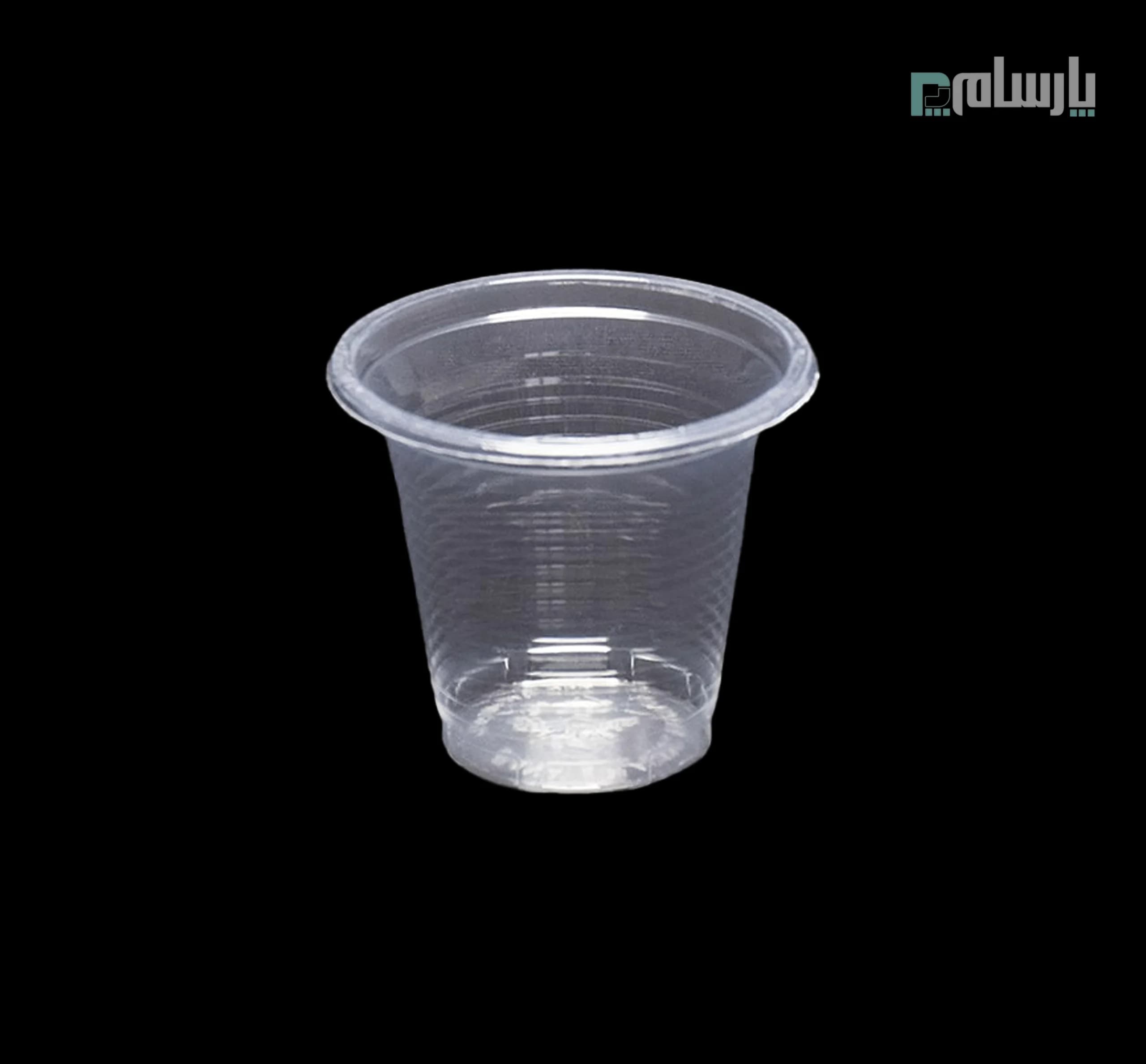 لیوان تست (شات) یکبار مصرف PP شفاف