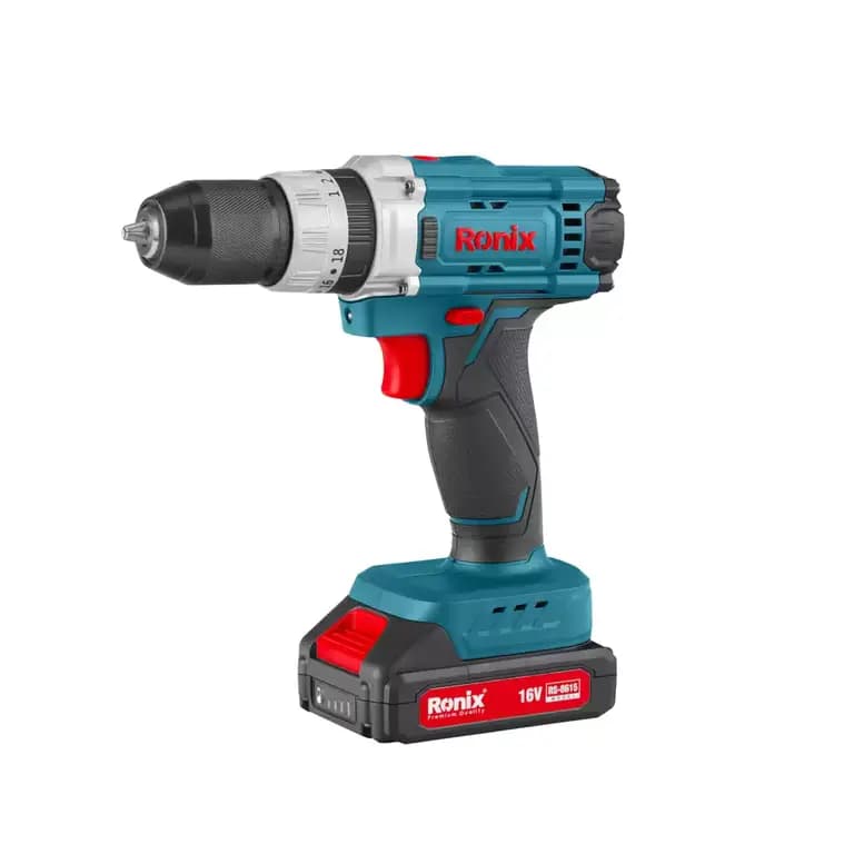 کیت دریل شارژی 16 ولت دو باطری 33 پارچه رونیکس مدل RS-8615