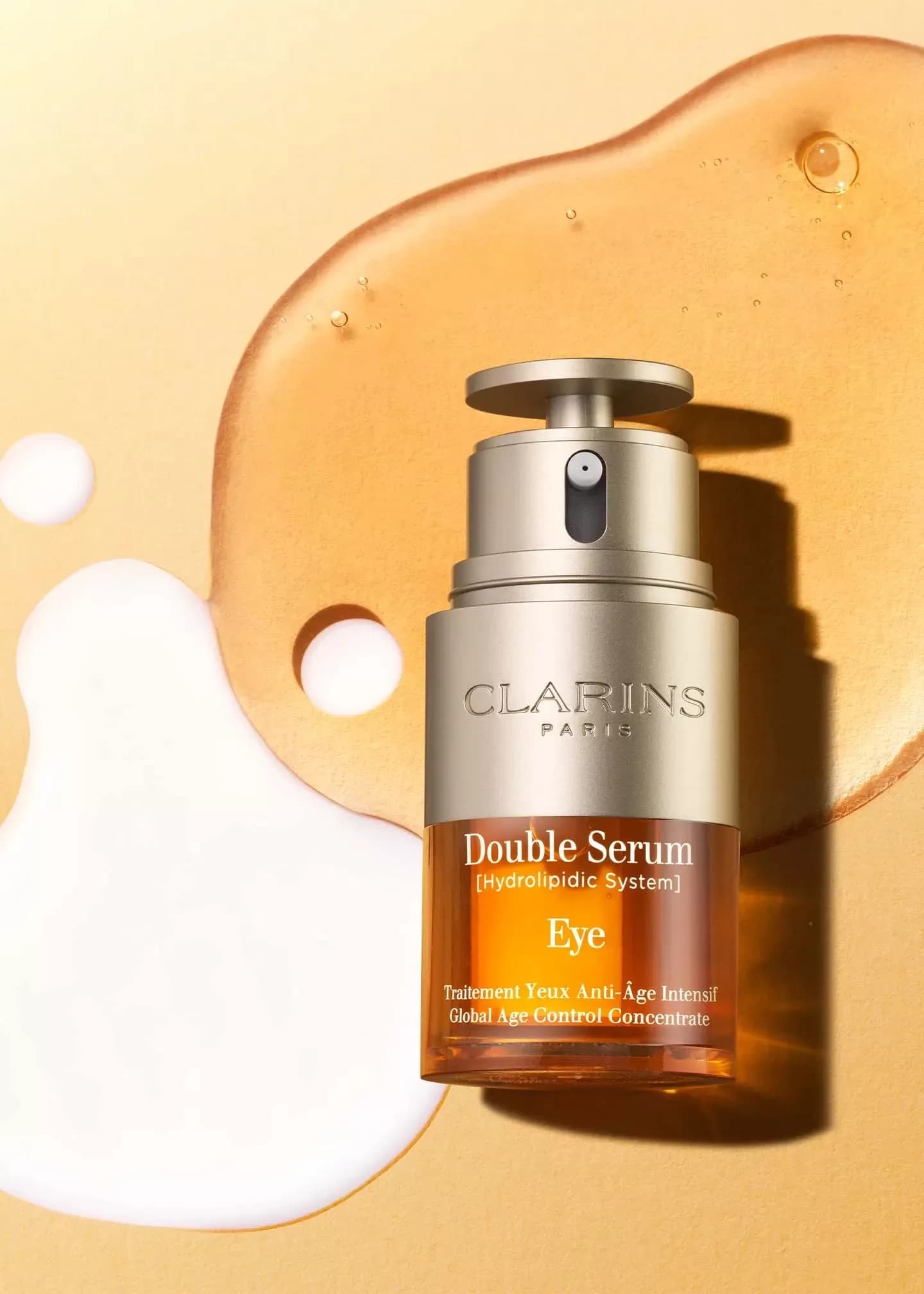 دابل سرم دور چشم کلارنس | Clarins Double Serum Eye — تصویر ۳