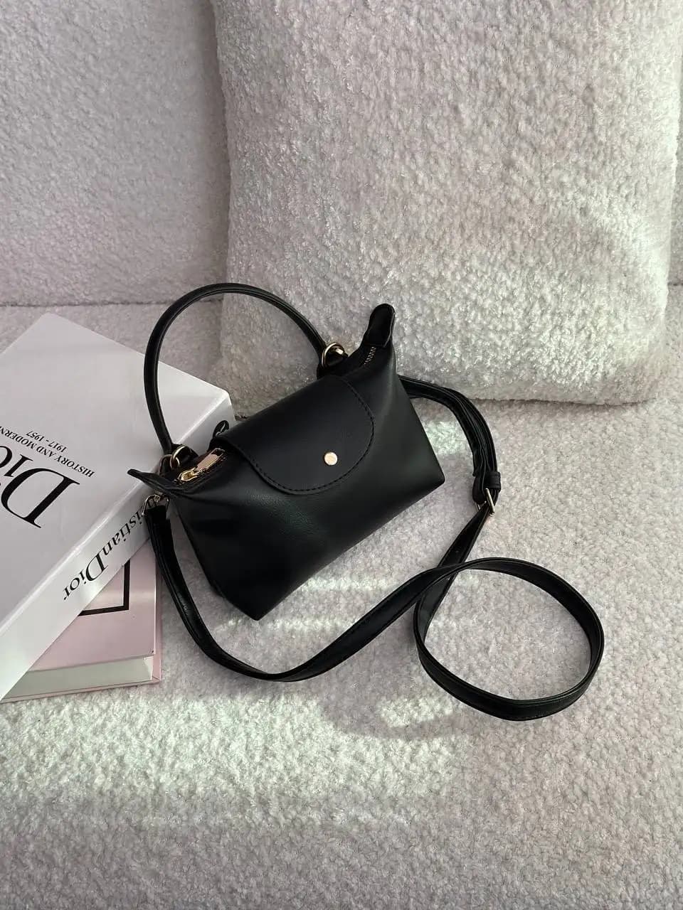 کیف زنانه لانگ چمپ چرم – 13757 — تصویر ۲