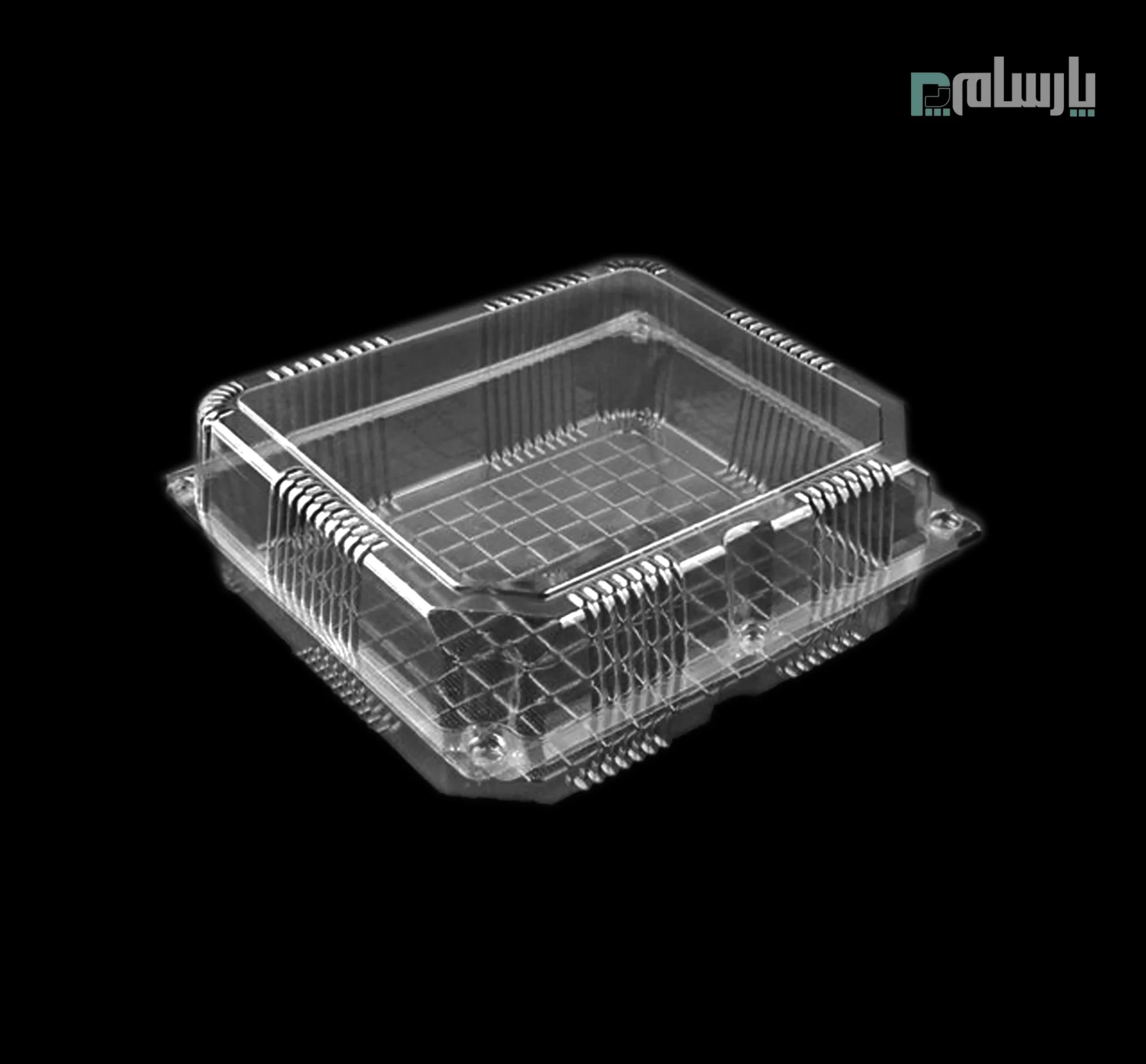 ظرف یکبار مصرف رویال باکس بلند شفاف پریما