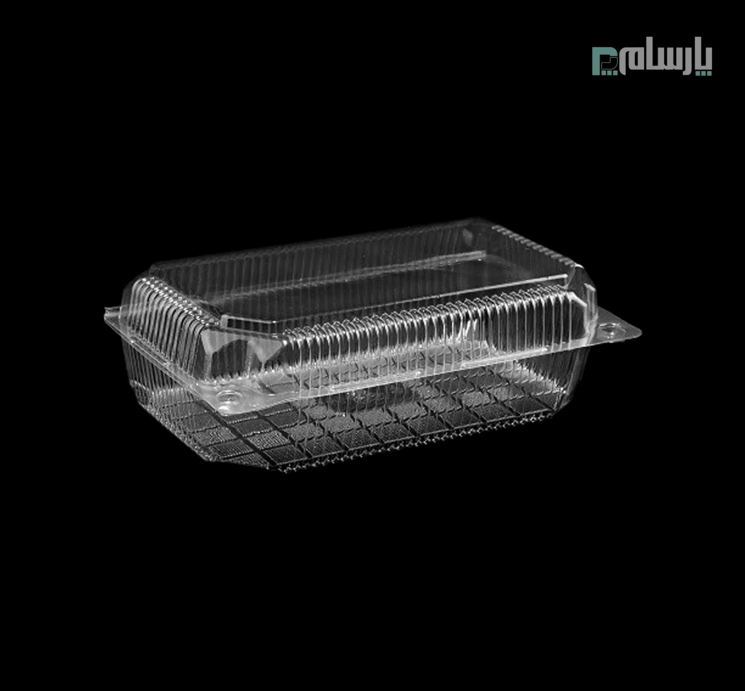 ظرف یکبار مصرف لانچ بلند مستطیل شفاف پریما