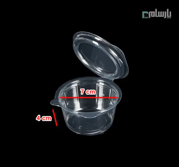 پیاله سسی یکبار مصرف 50 سی سی گرد شفاف پریما — تصویر ۲