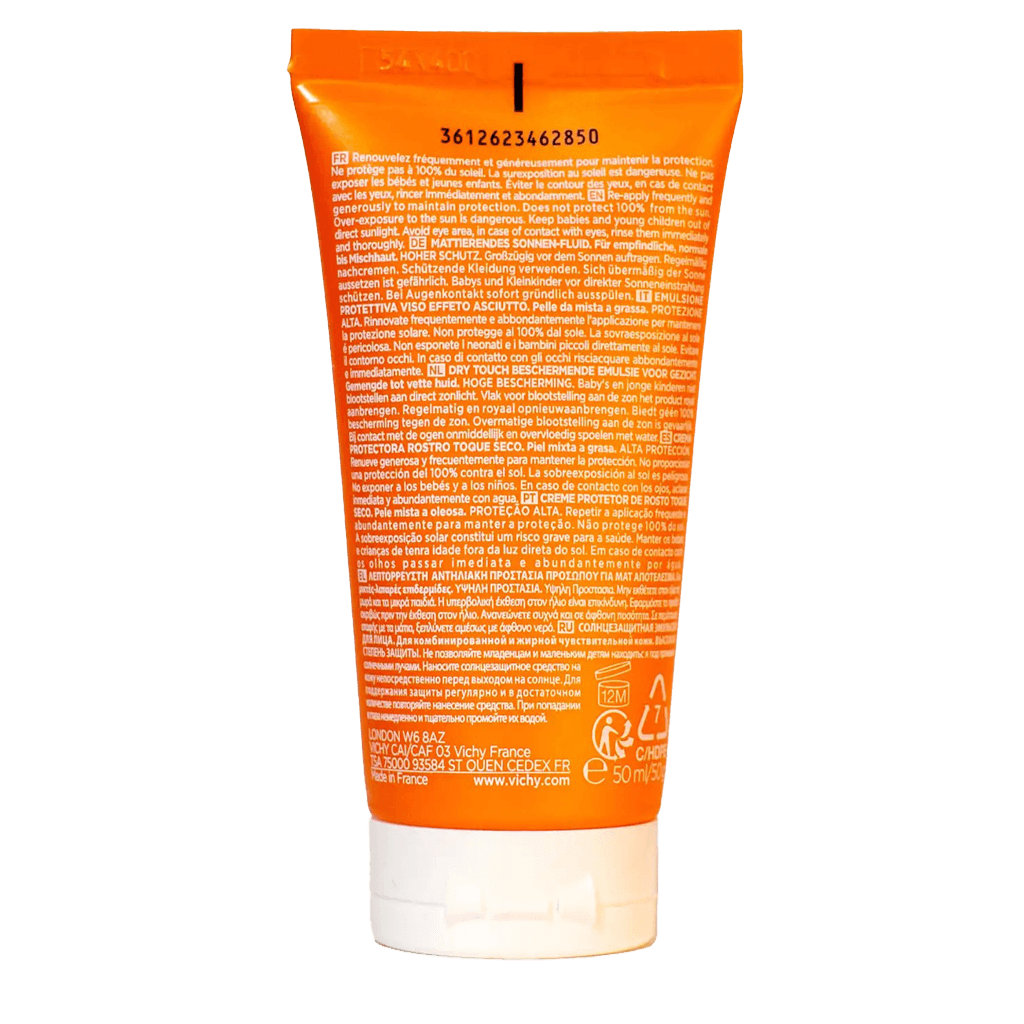 ضدآفتاب کپیتال سولیل ویشی SPF50 مناسب پوست مختلط تا چرب — تصویر ۴