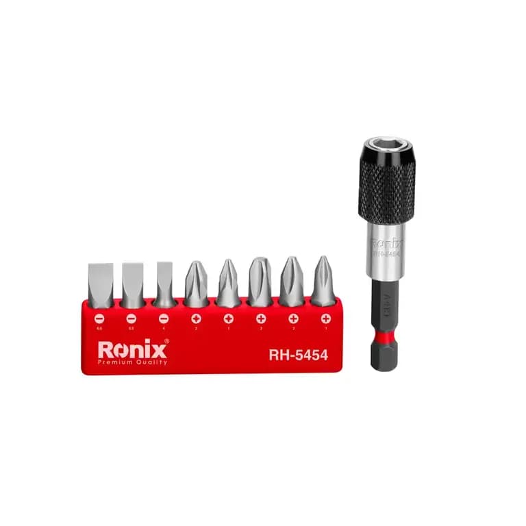 ست رابط و سری پیچ گوشتی 9 عددی رونیکس مدل RH-5454 — تصویر ۵