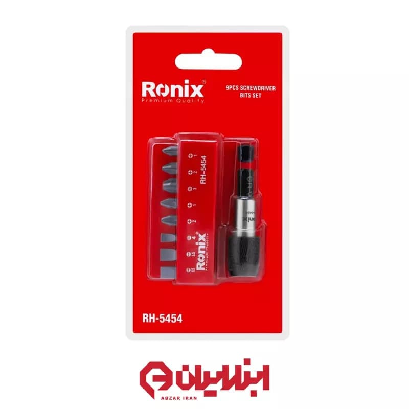 ست رابط و سری پیچ گوشتی 9 عددی رونیکس مدل RH-5454 — تصویر ۱۰
