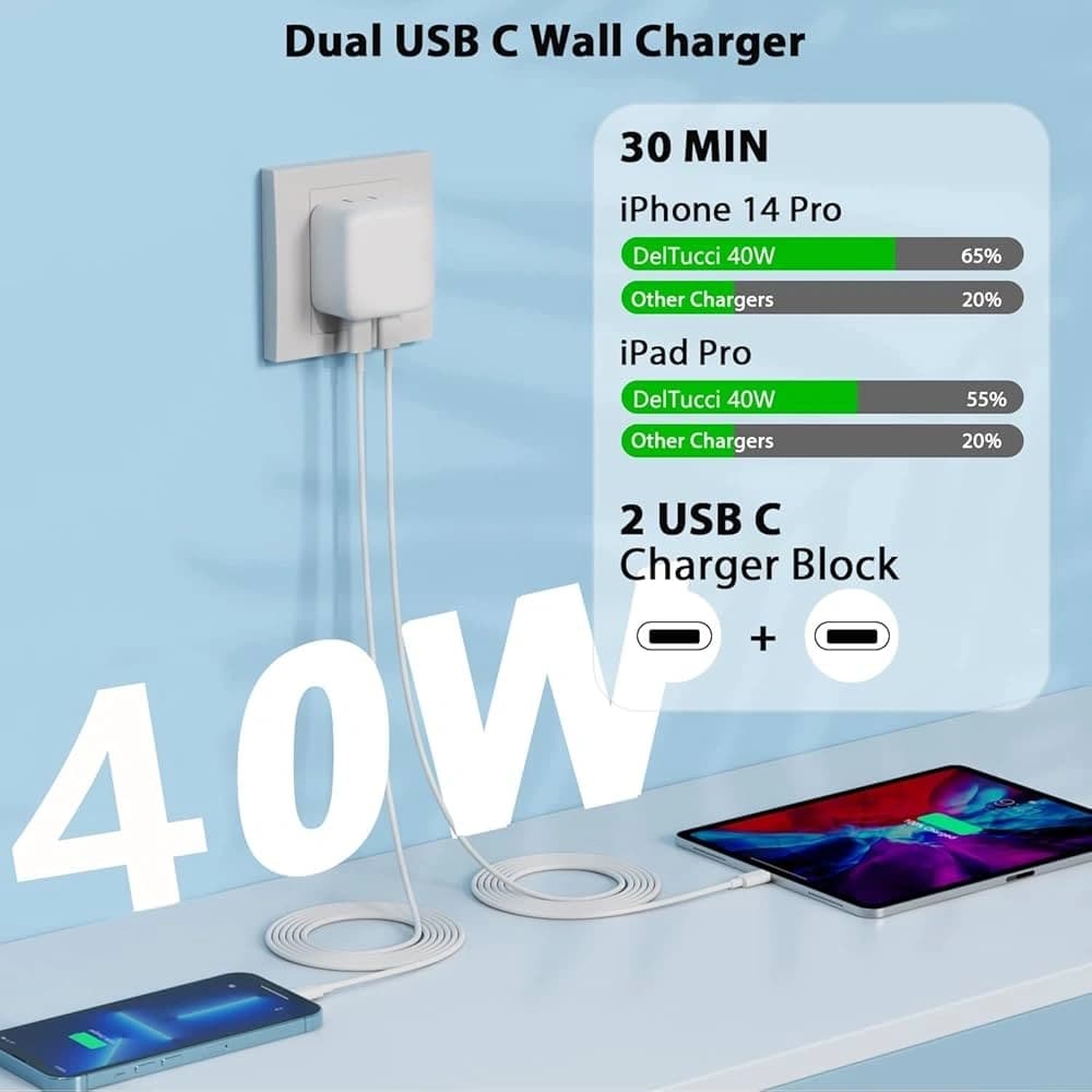 آداپتور۴۰ وات اپل Dynamic Power Adapter(اورجینال) — تصویر ۳
