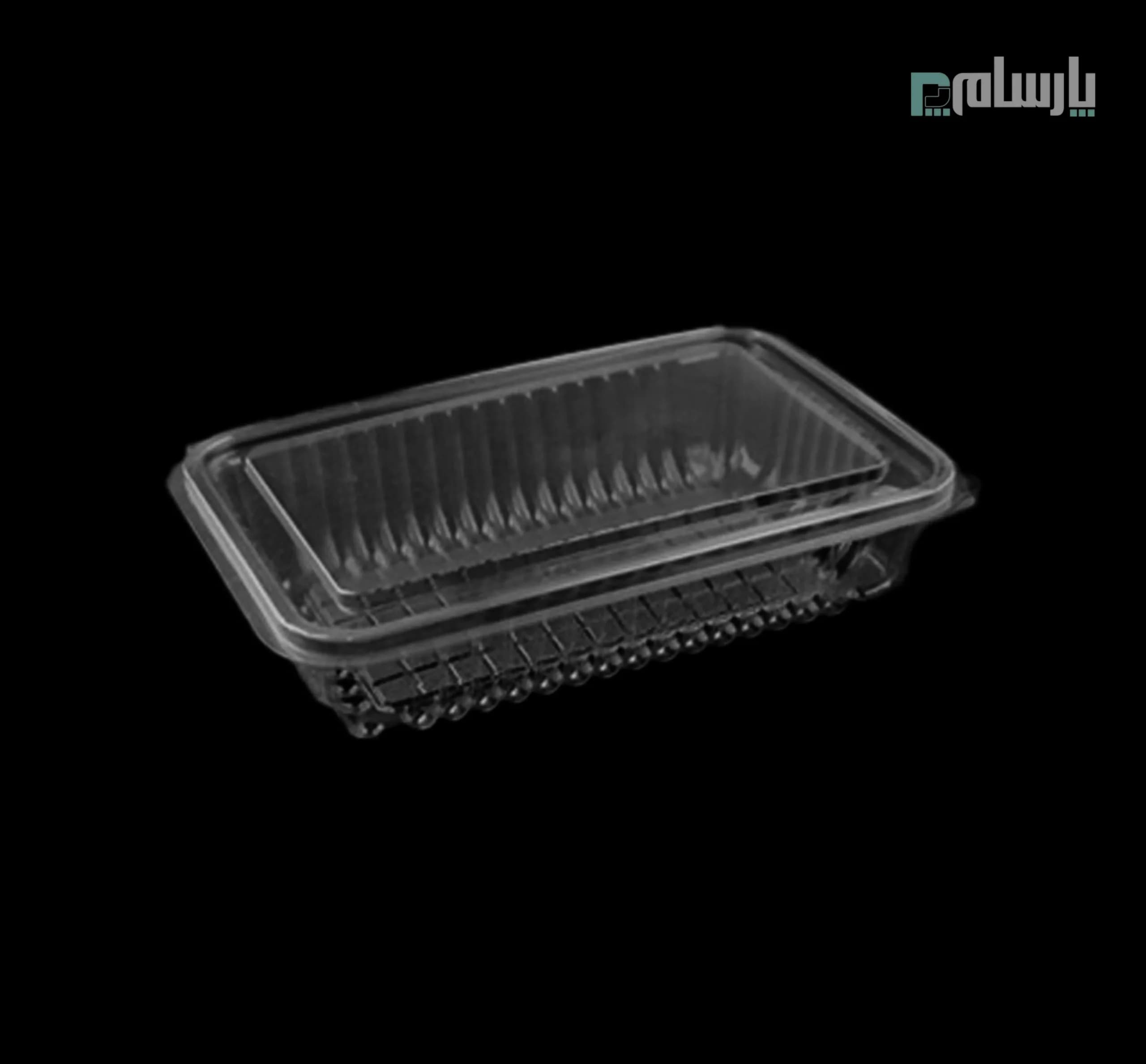 ظرف یکبار مصرف دلی 750 سی سی مستطیل شفاف پریما