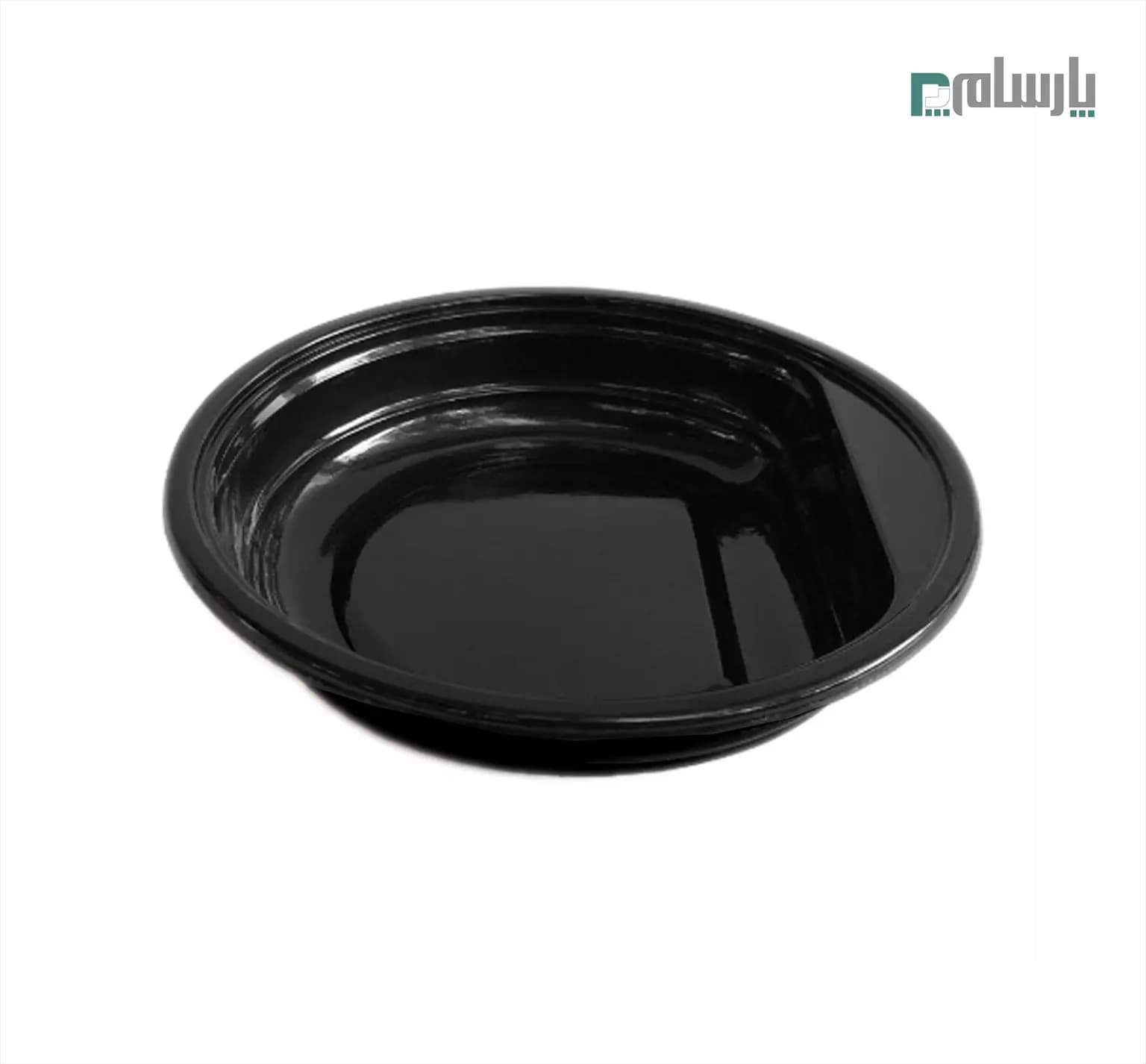 ظرف یکبار مصرف سالاد مشکی کد HD301 مهرپارسا با درب ساده