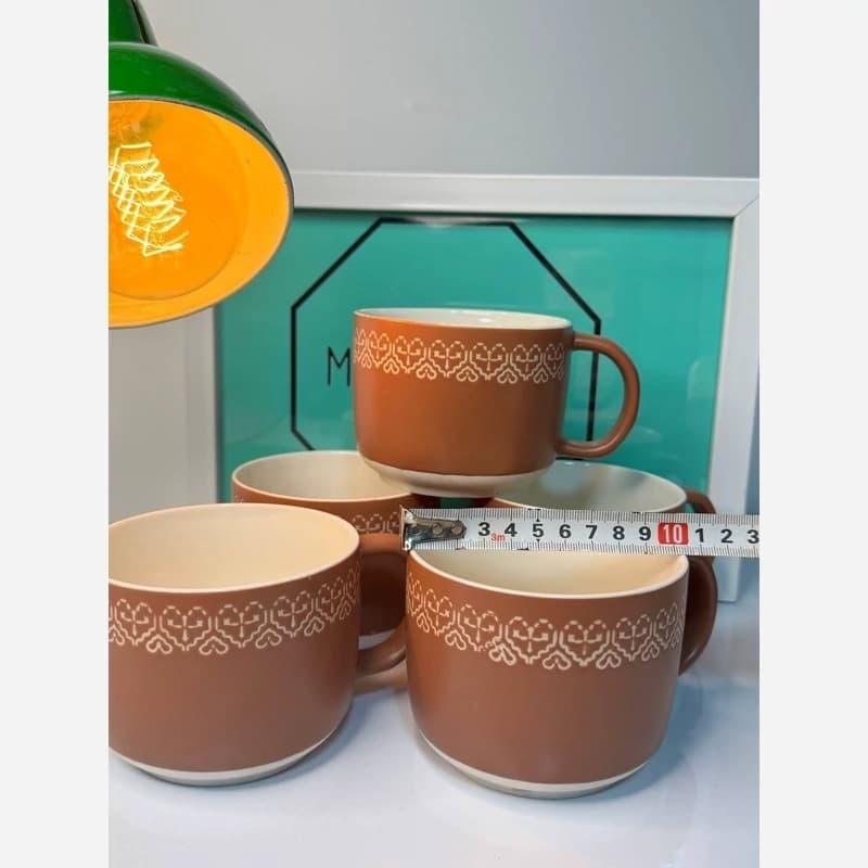ماگ لته خوری طرح برجسته کد 001535 — تصویر ۳
