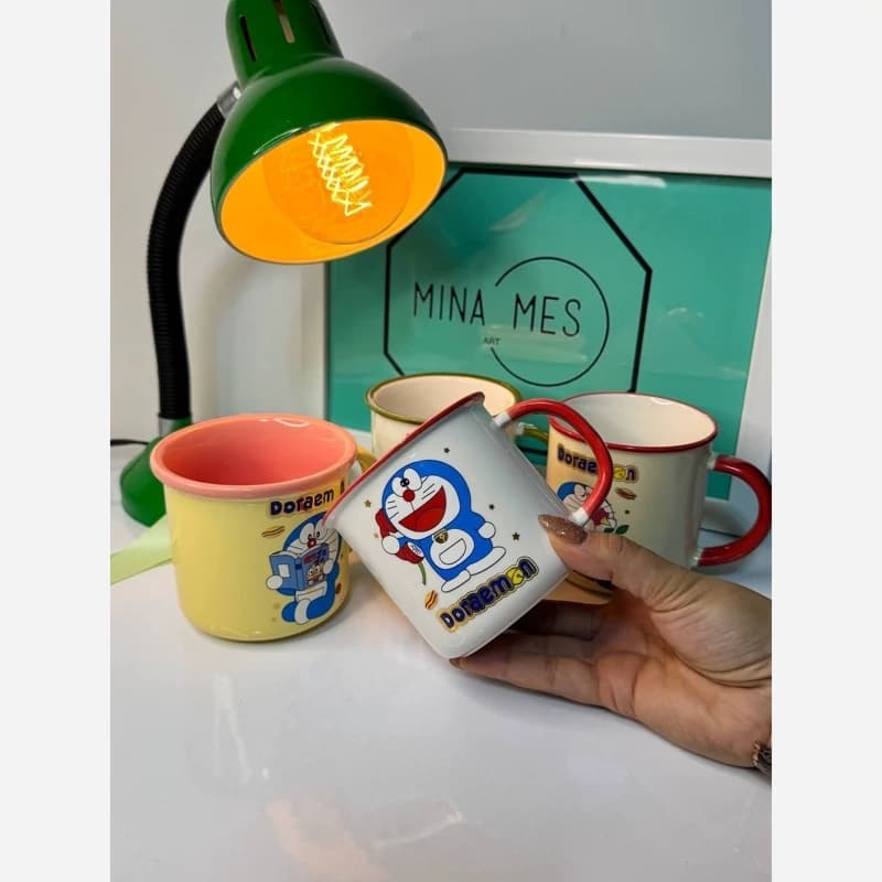 ماگ سرامیکی لب رنگی گربه