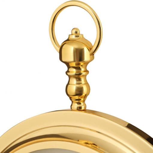 ساعت دیواری فلزی مدل JOLIET کد M-4031 رنگ GOLD — تصویر ۹