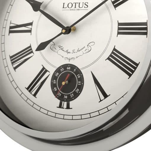 ساعت دیواری فلزی مدل JOLIET کد M 4031 رنگ SILVER — تصویر ۹