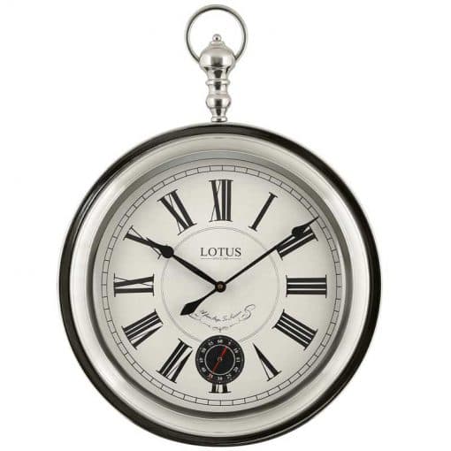 ساعت دیواری فلزی مدل JOLIET کد M 4031 رنگ SILVER — تصویر ۸