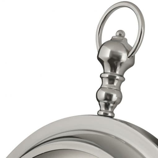 ساعت دیواری فلزی مدل JOLIET کد M 4031 رنگ SILVER — تصویر ۱۱