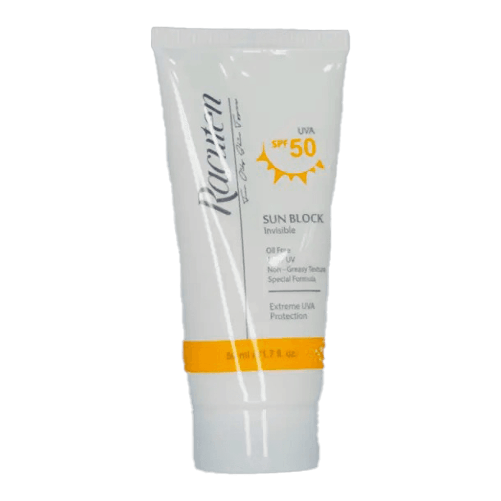 فلوئید ضد آفتاب بدون رنگ راکوتن پوست چرب و مختلط SPF50 — تصویر ۲