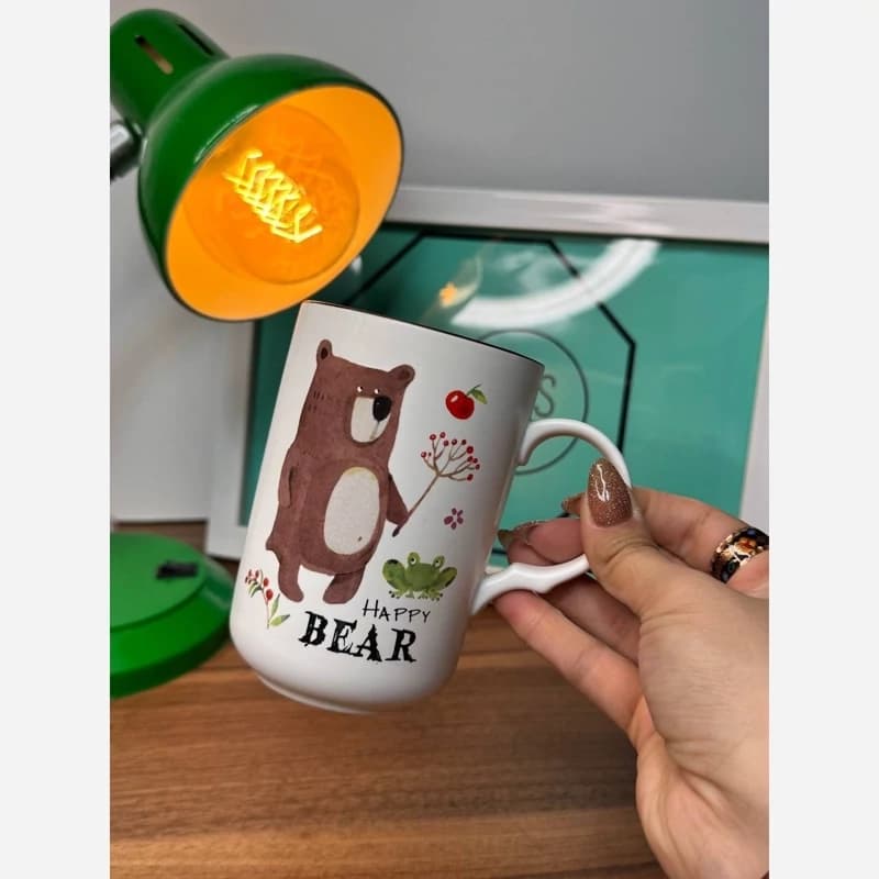ماگ سرامیکی بلند خرس