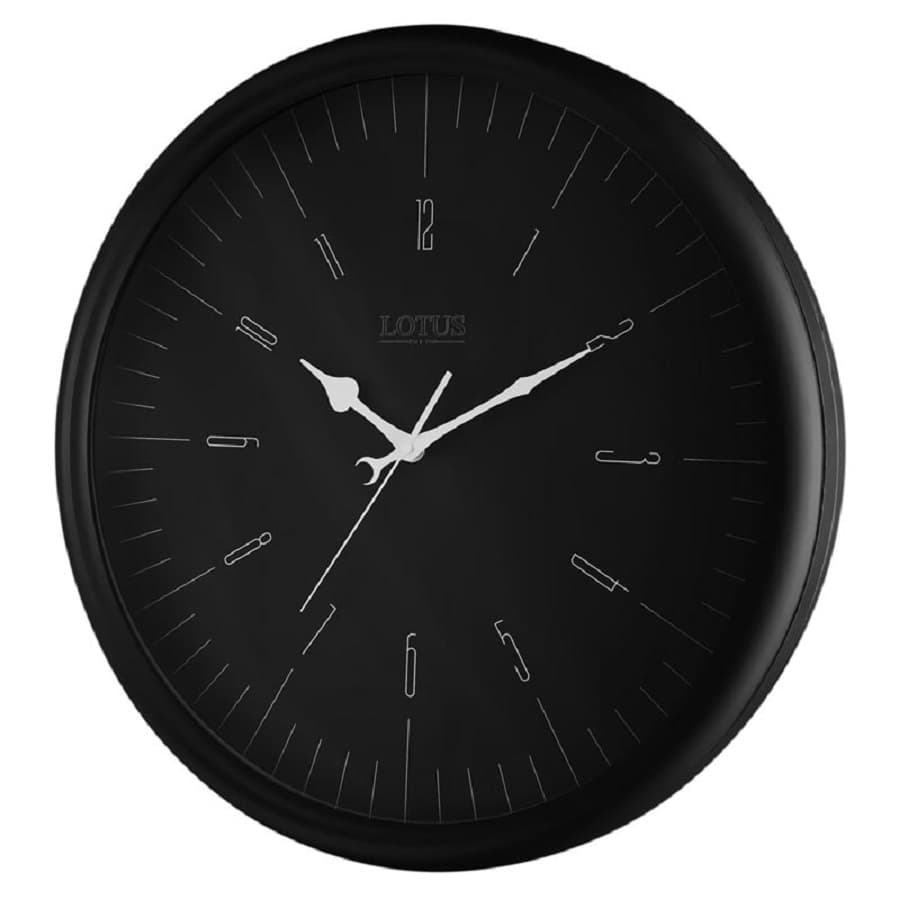 ساعت دیواری چوبی BLACKWELL کد W-251 رنگ BLACK — تصویر ۶