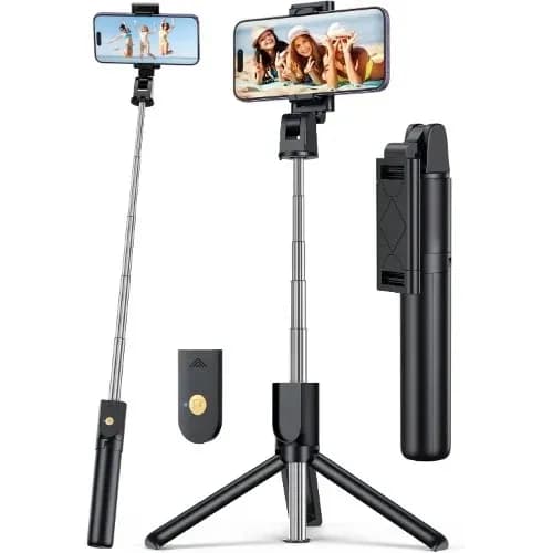 مونوپاد و سه‌پایه پرودو Porodo Selfie Stick With Tripod مدل PD-UBTSV3 — تصویر ۳