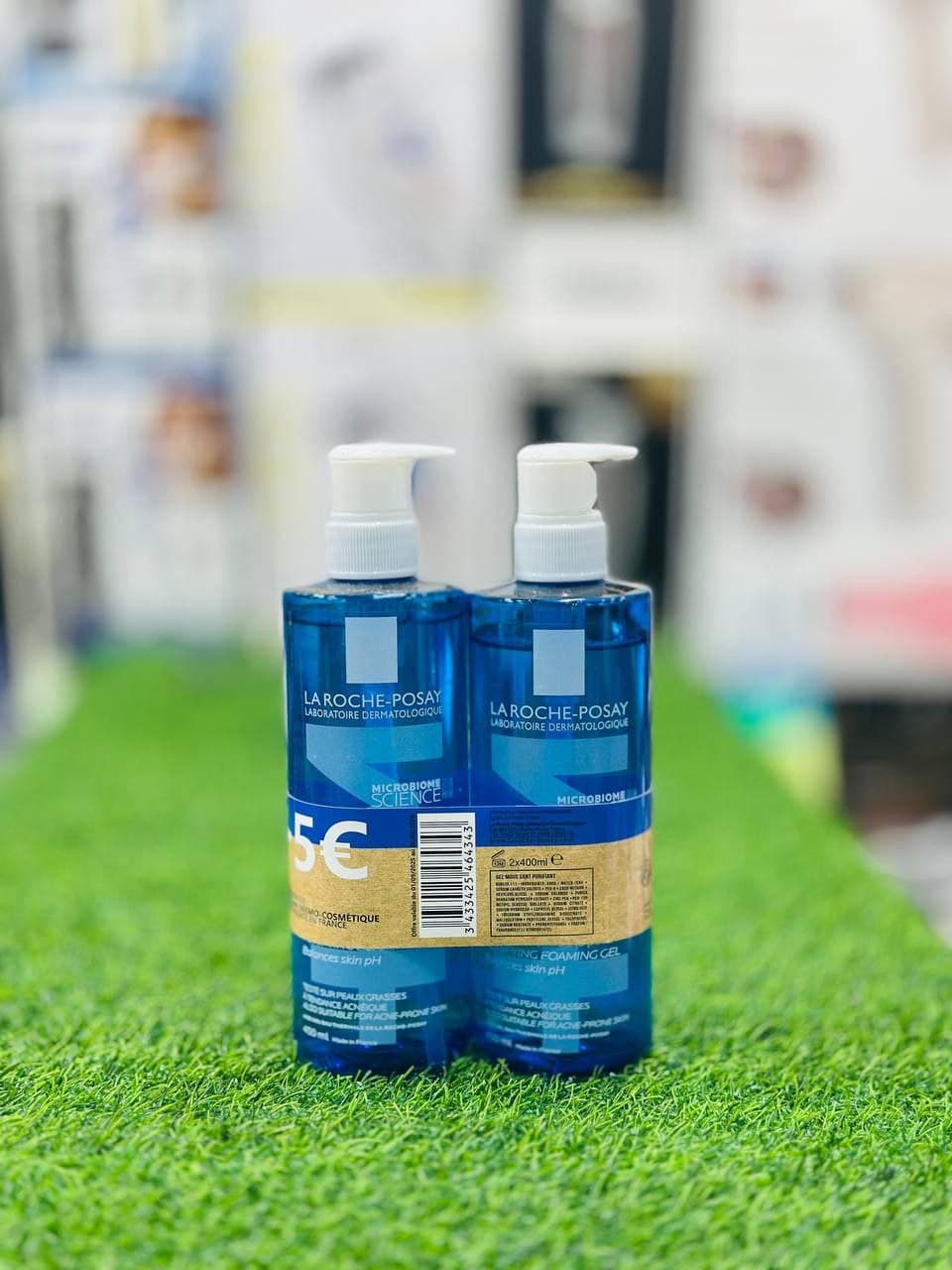 ژل پاک کننده Effaclar برای پوست های مستعد آکنه های چرب 2 x 400 ML،، ست،، مردانه | لاروش پوزای La Roche Posay Yüz Temizleme 0013 — تصویر ۲