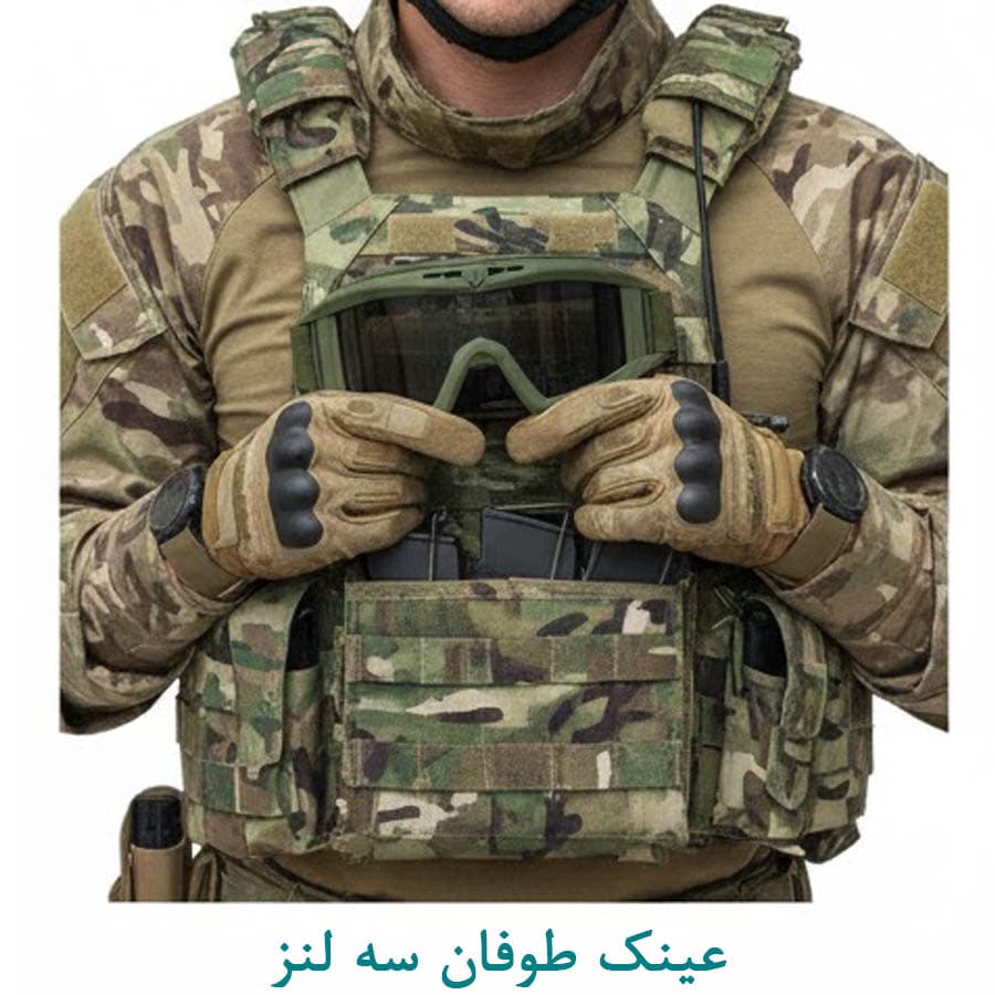عینک طوفان سه لنز — تصویر ۶