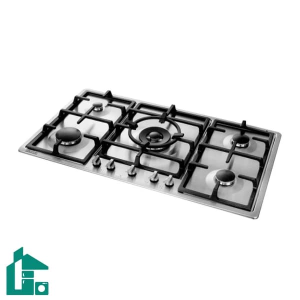 اجاق گاز رومیزی پنج شعله استیل البرز مدل S-5902 — تصویر ۴