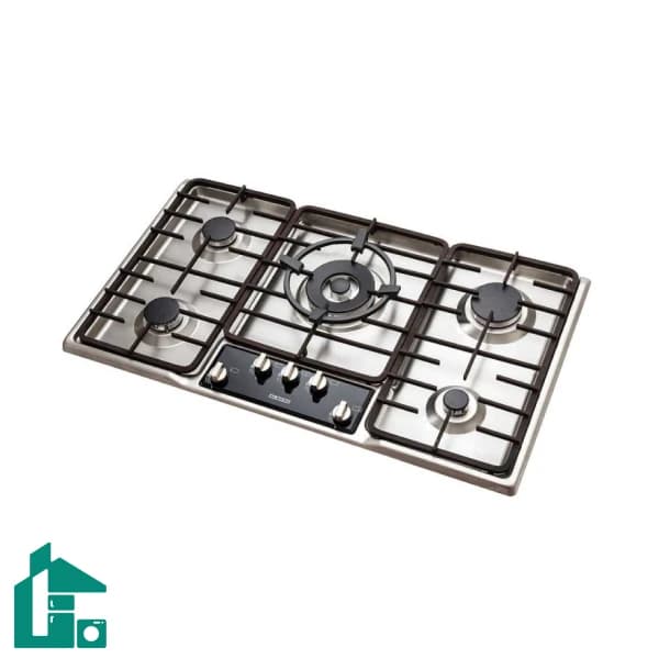 اجاق گاز رومیزی پنج شعله استیل البرز مدل S-5901 — تصویر ۴