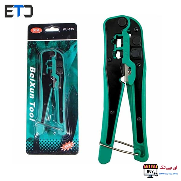 آچار سوکت زن شبکه بیکسون تول مدل WJ-335 — تصویر ۴