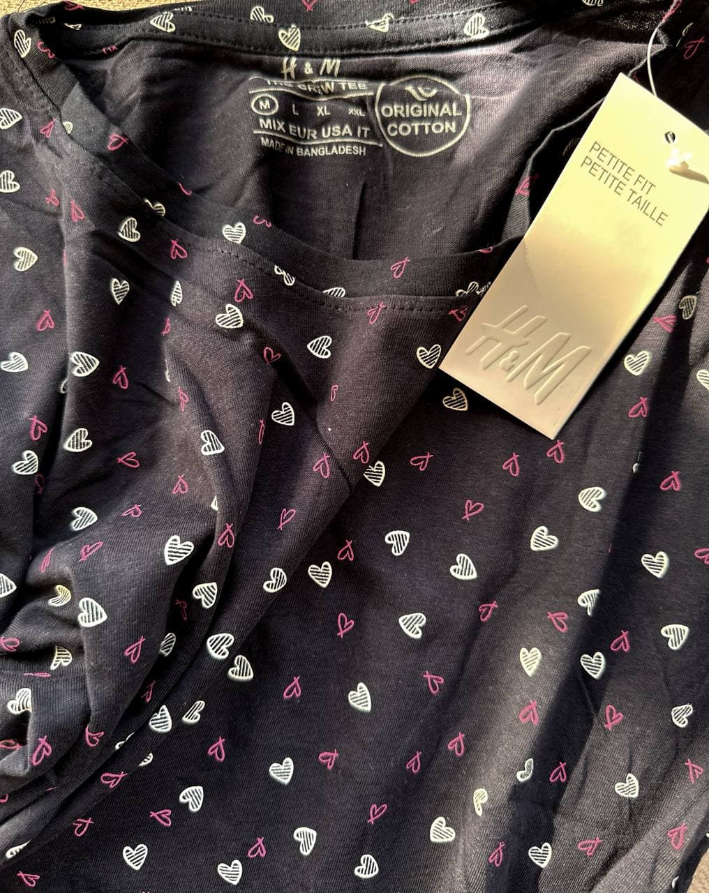 پیراهن زنانه H&M کمربندی مدل رز شب | نخ پنبه نرم و لطیف — تصویر ۲