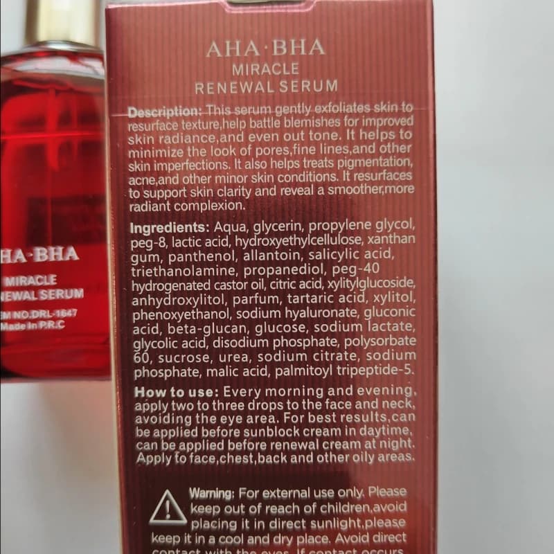 سرم AHA-BHA دکتر راشل ۵۰میل | لایه‌بردار و ضدجوش اصل — تصویر ۵