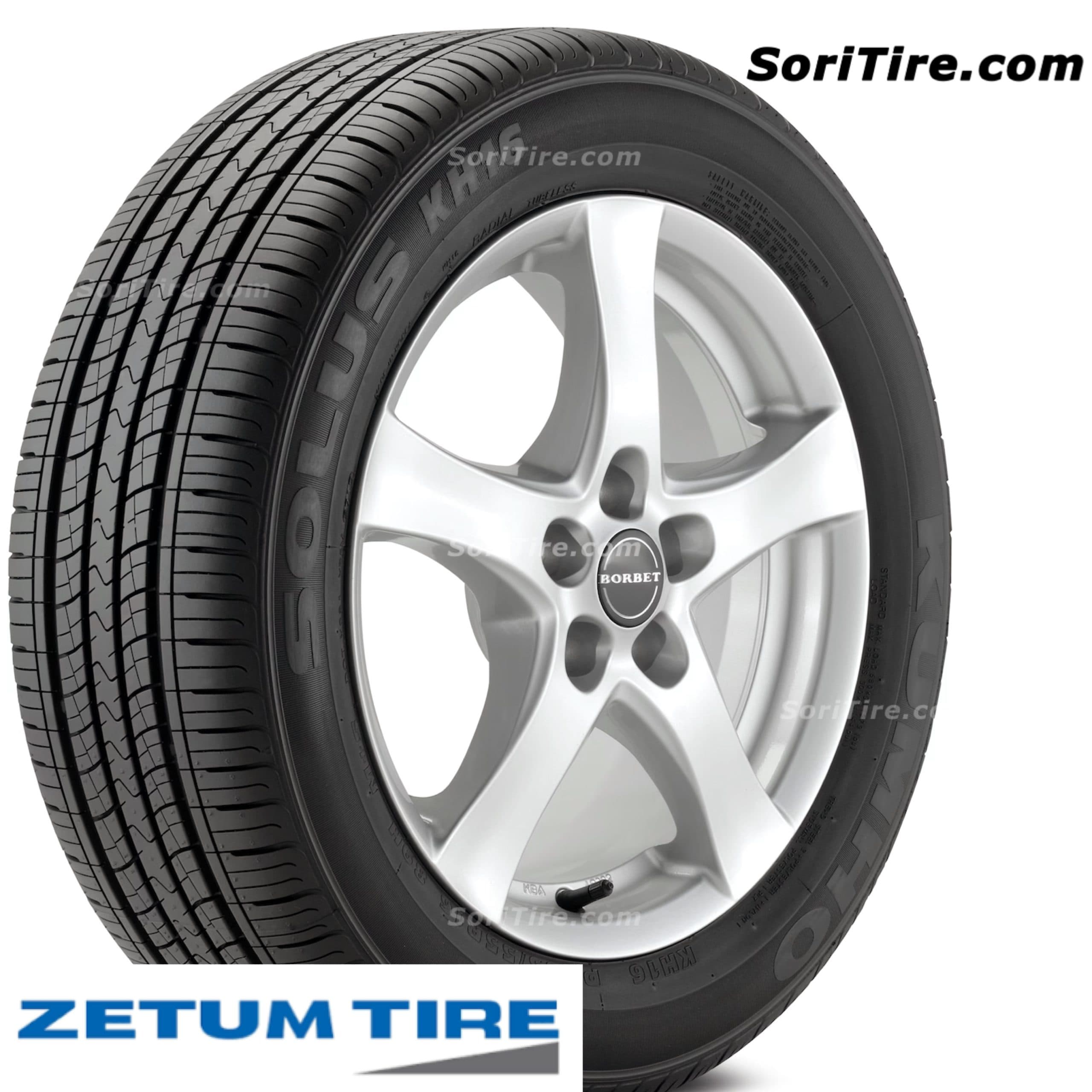 لاستیک زتوم کره سایز 205/60R15 گل KH16 تاریخ 2025