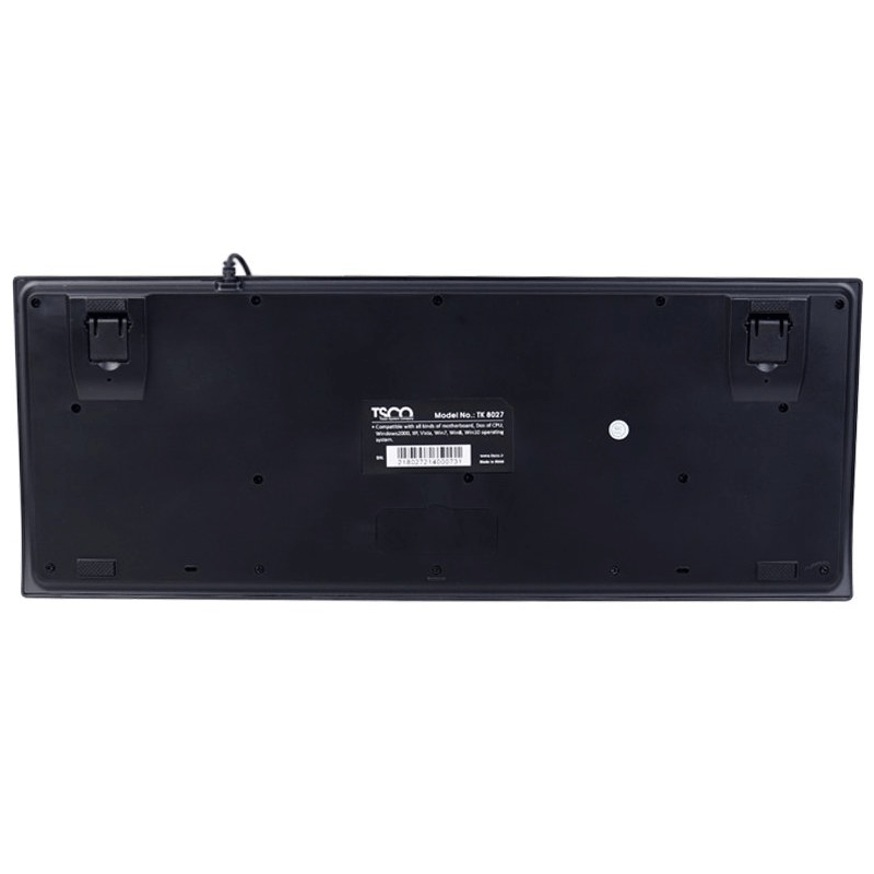 کیبورد تسکو مدل TK 8027، سوییچ ممبران، Full-Size — تصویر ۳