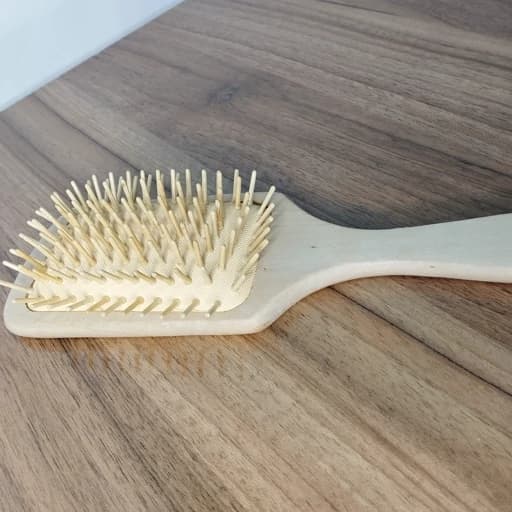 برس چوبی بامبو اصل سایز بزرگ — تصویر ۲