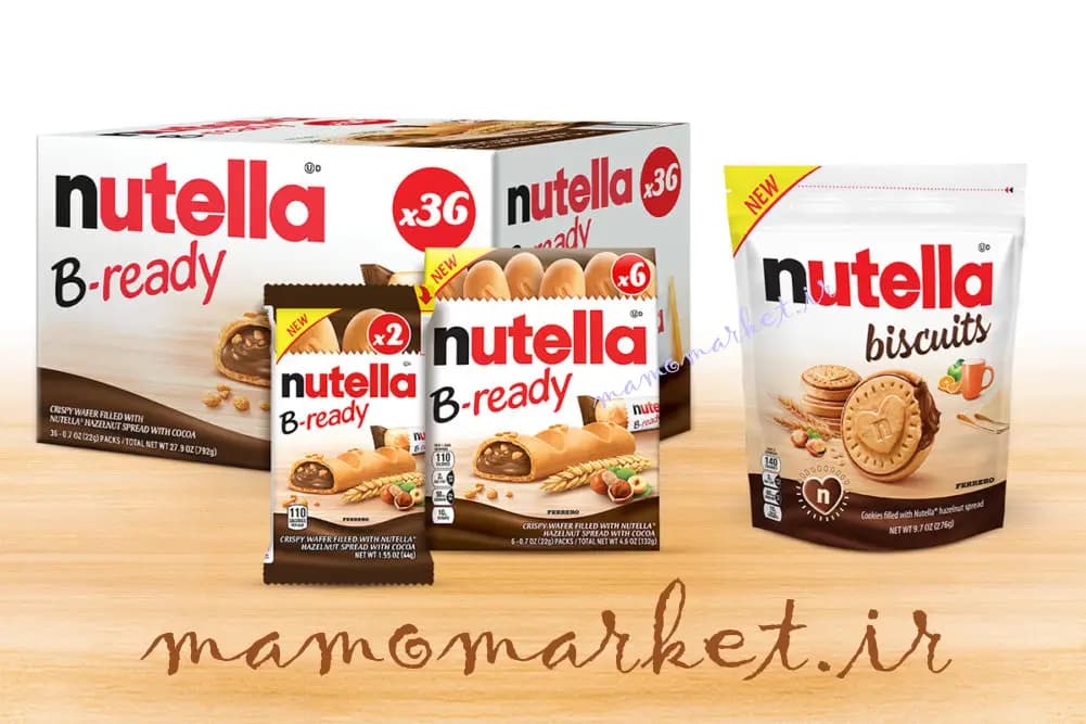 بیسکویت نوتلا بی ردی فندقی Nutella B_ready — تصویر ۵
