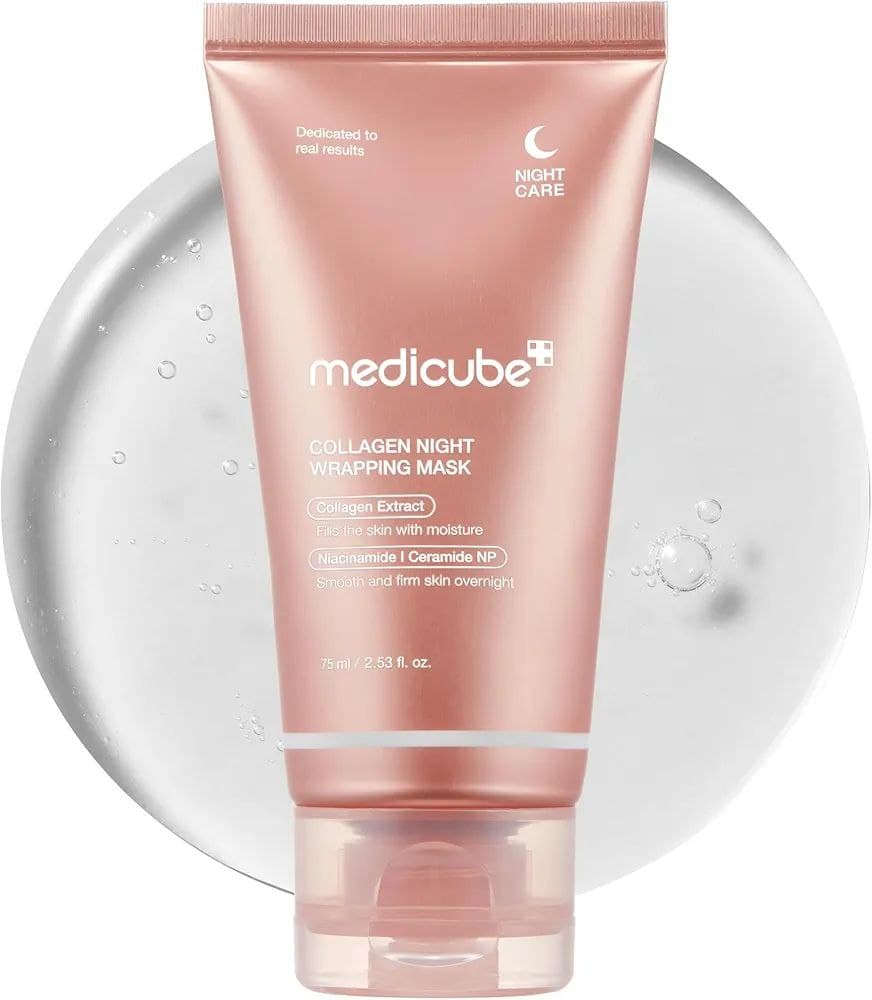 ماسک شب کلاژن مدی کیوب Medicube Collagen Night Wrapping Mask — تصویر ۶
