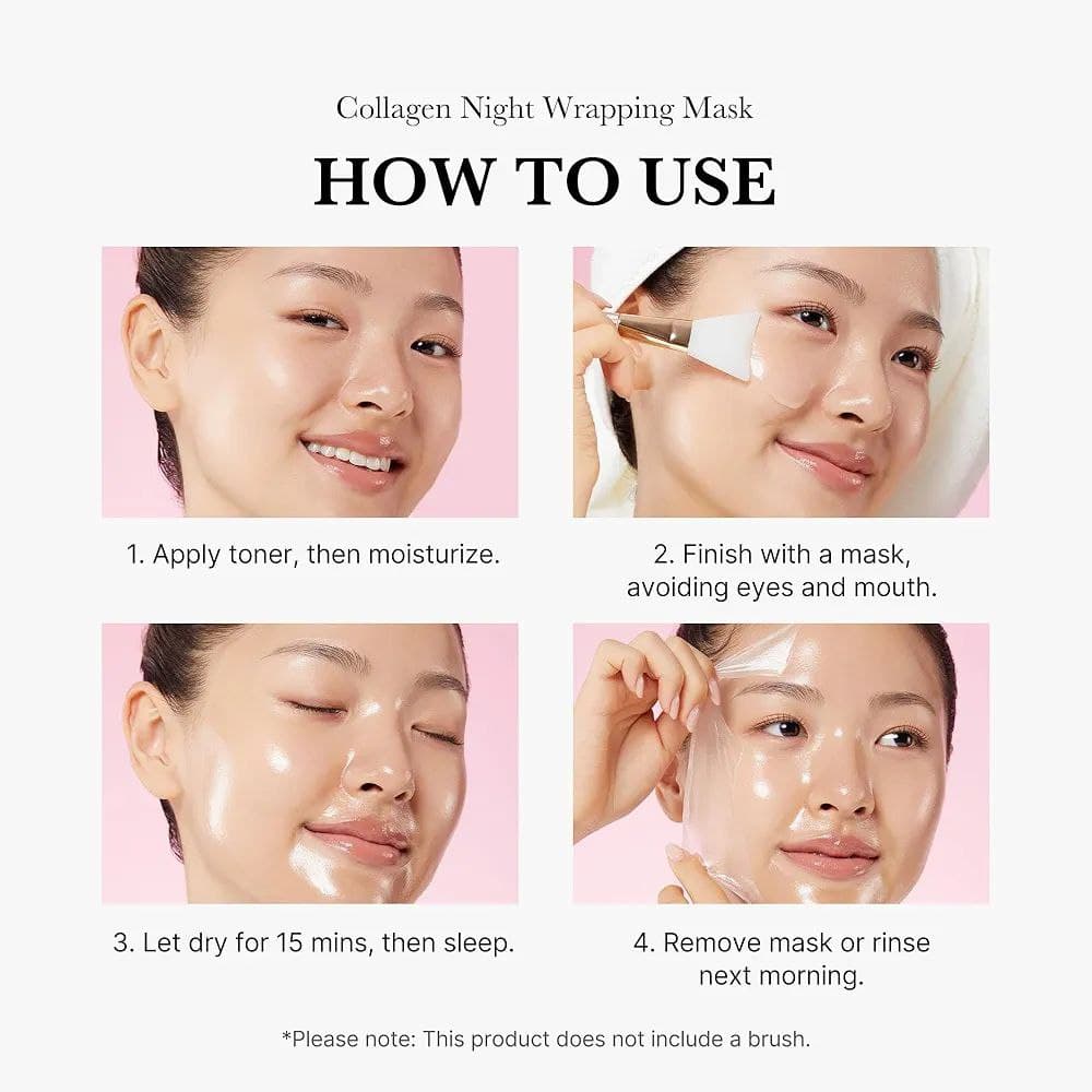 ماسک شب کلاژن مدی کیوب Medicube Collagen Night Wrapping Mask — تصویر ۸