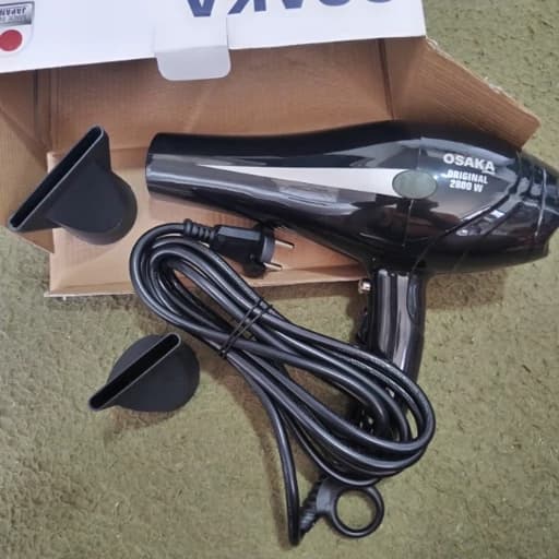 سشوار حرفه‌ای سالنی اوزاکا (Osaka) مدل OJ-4241 | موتور 2800 وات با فناوری یونیک ضد وز — تصویر ۲