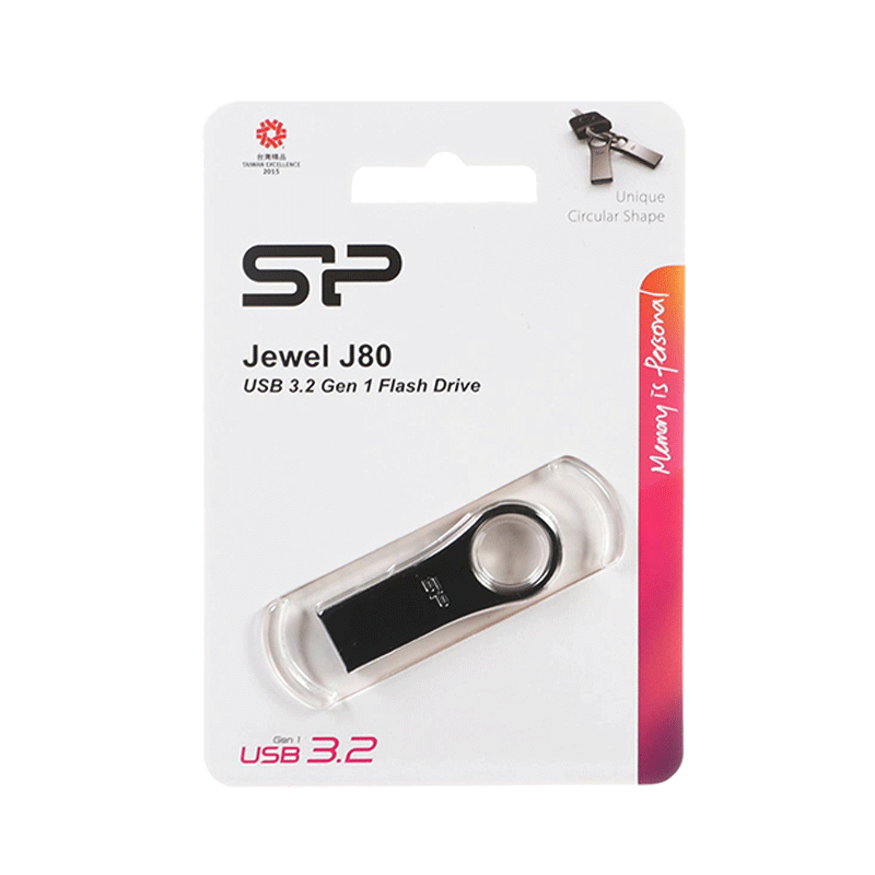 فلش مموری سیلیکون پاور مدل J80 ظرفیت 128 گیگابایت USB3.2